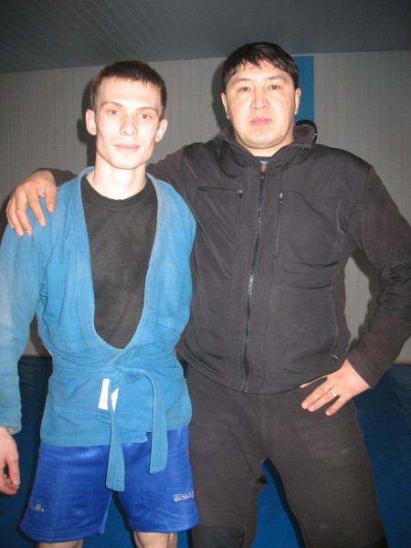 С тренером, зима 2009.