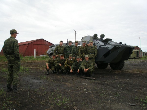 Фотосессия с военной техникой