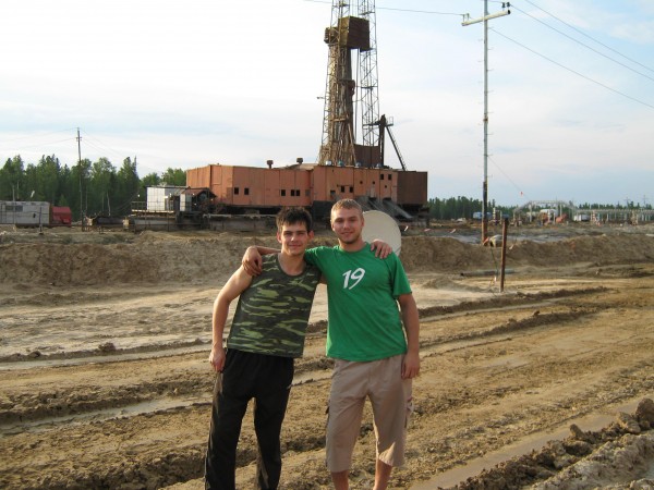 С Максярой на Шингинке 2008 г.