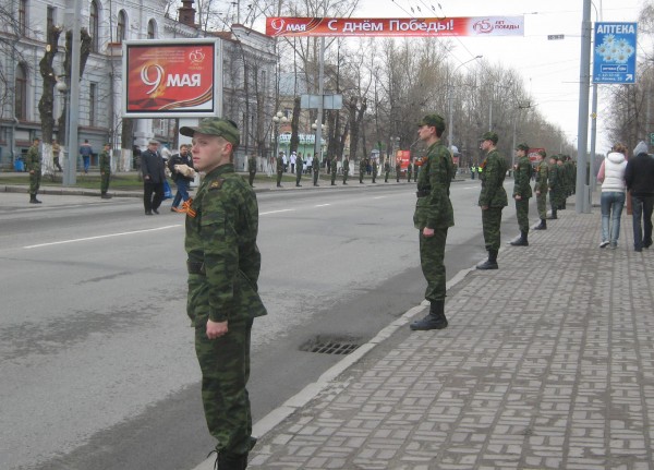 Перед маршем ТПУ