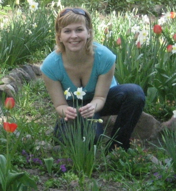 Это Я такая всю в тюльпанах:)